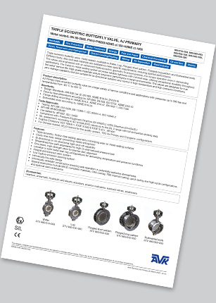 Front page of datasheet for AJ Primary