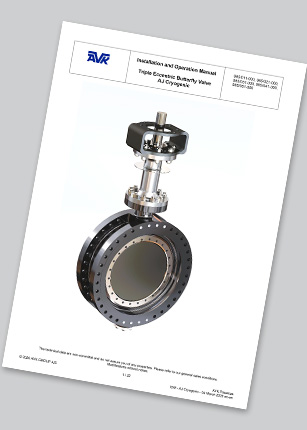 Front page of IOM manual for AJ Cryogenic