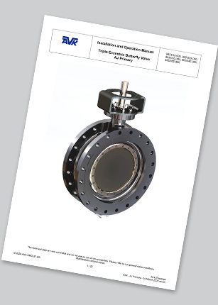 Front page of IOM manual for AJ Primary